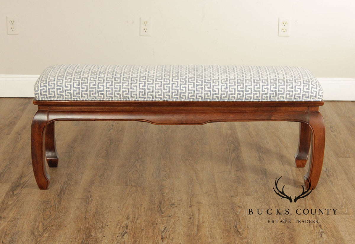Century Furniture 'Chin Hua' Upholstered Bench