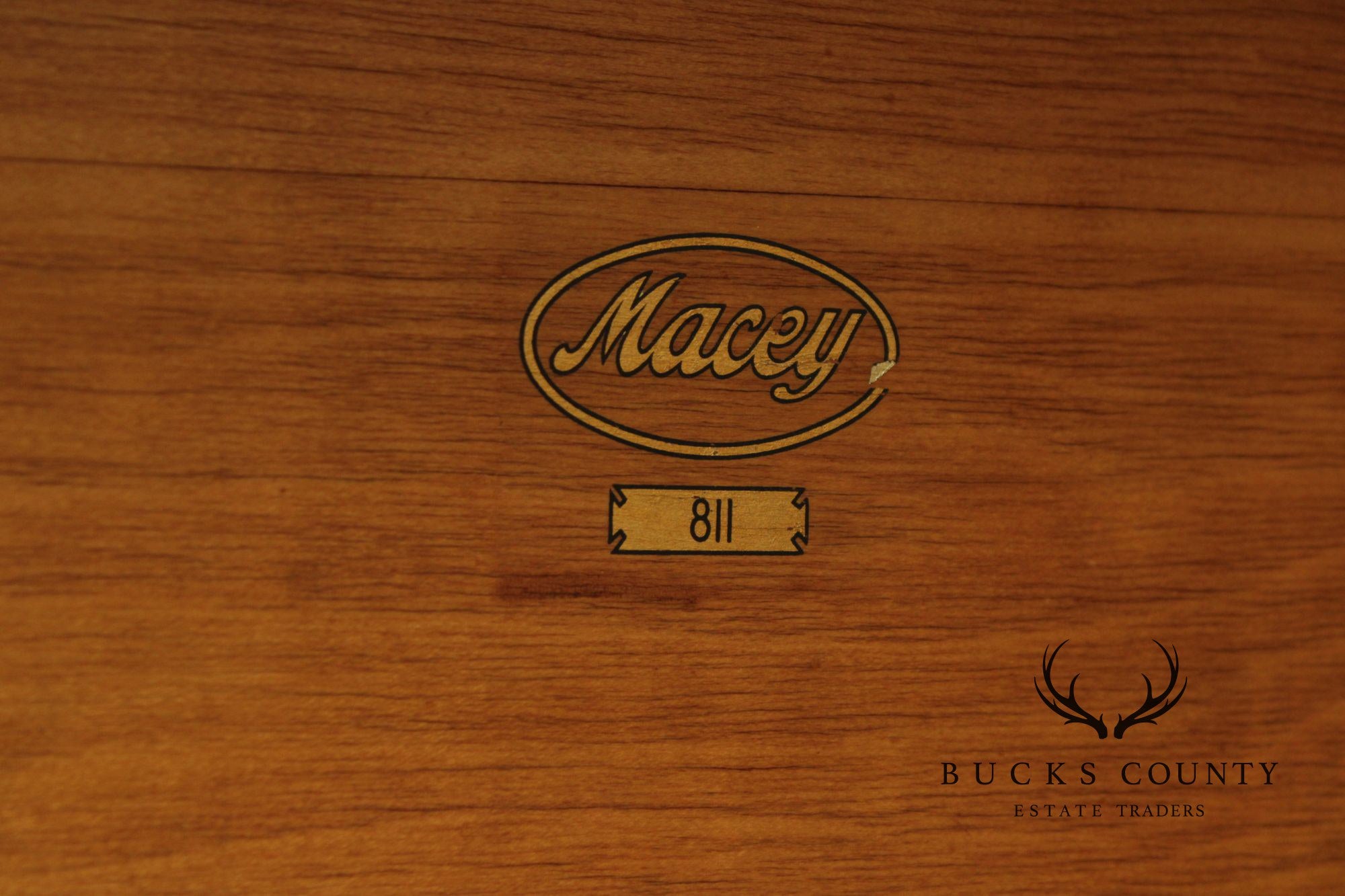 Macey Antique Oak Four-Stack Barrister Bookcase