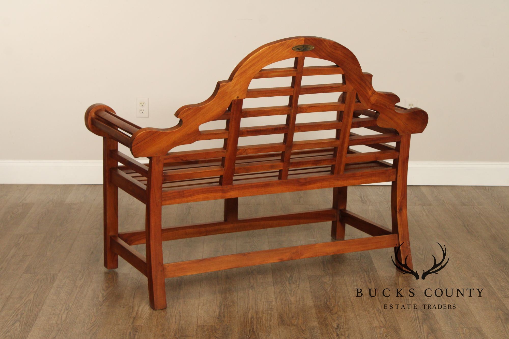 Broyhill Lutyens Style Teak Bench