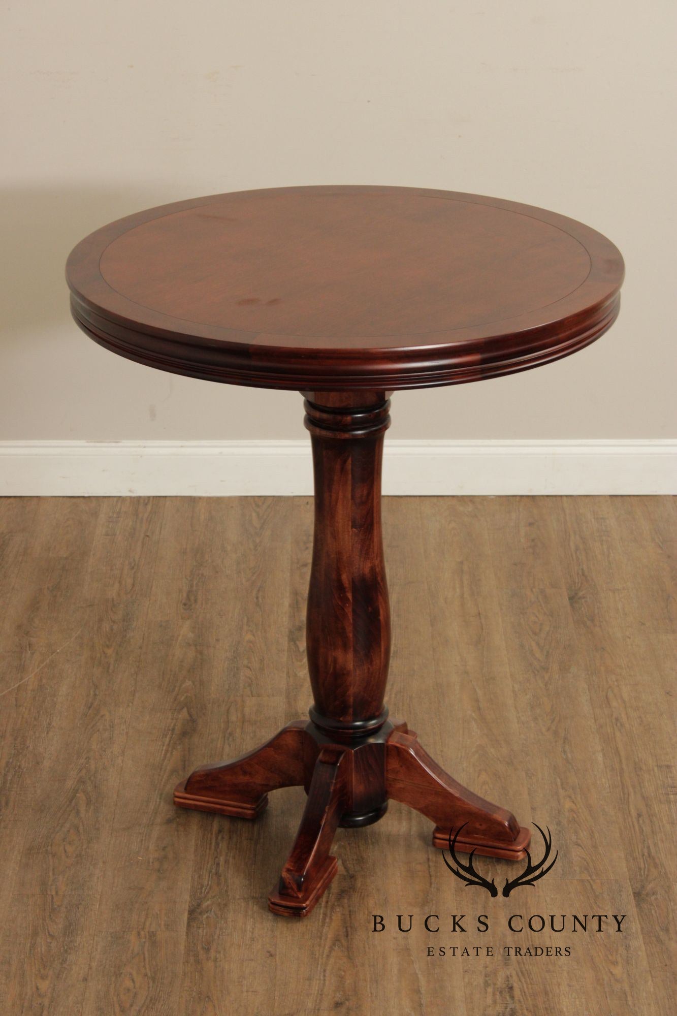 Rustic Style Round Top Bistro Table
