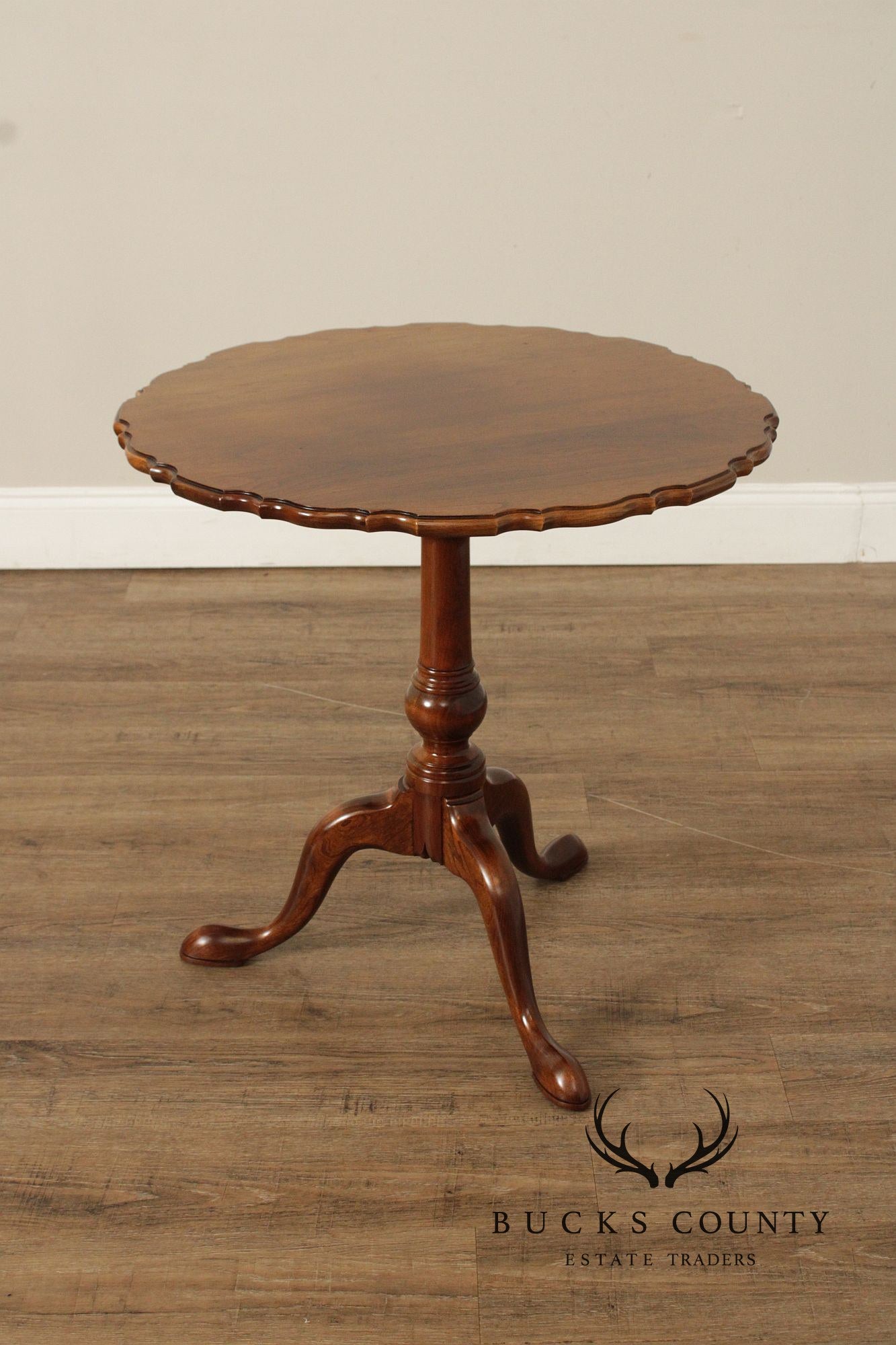 Stickley Cherry Pie Crust Tea Table