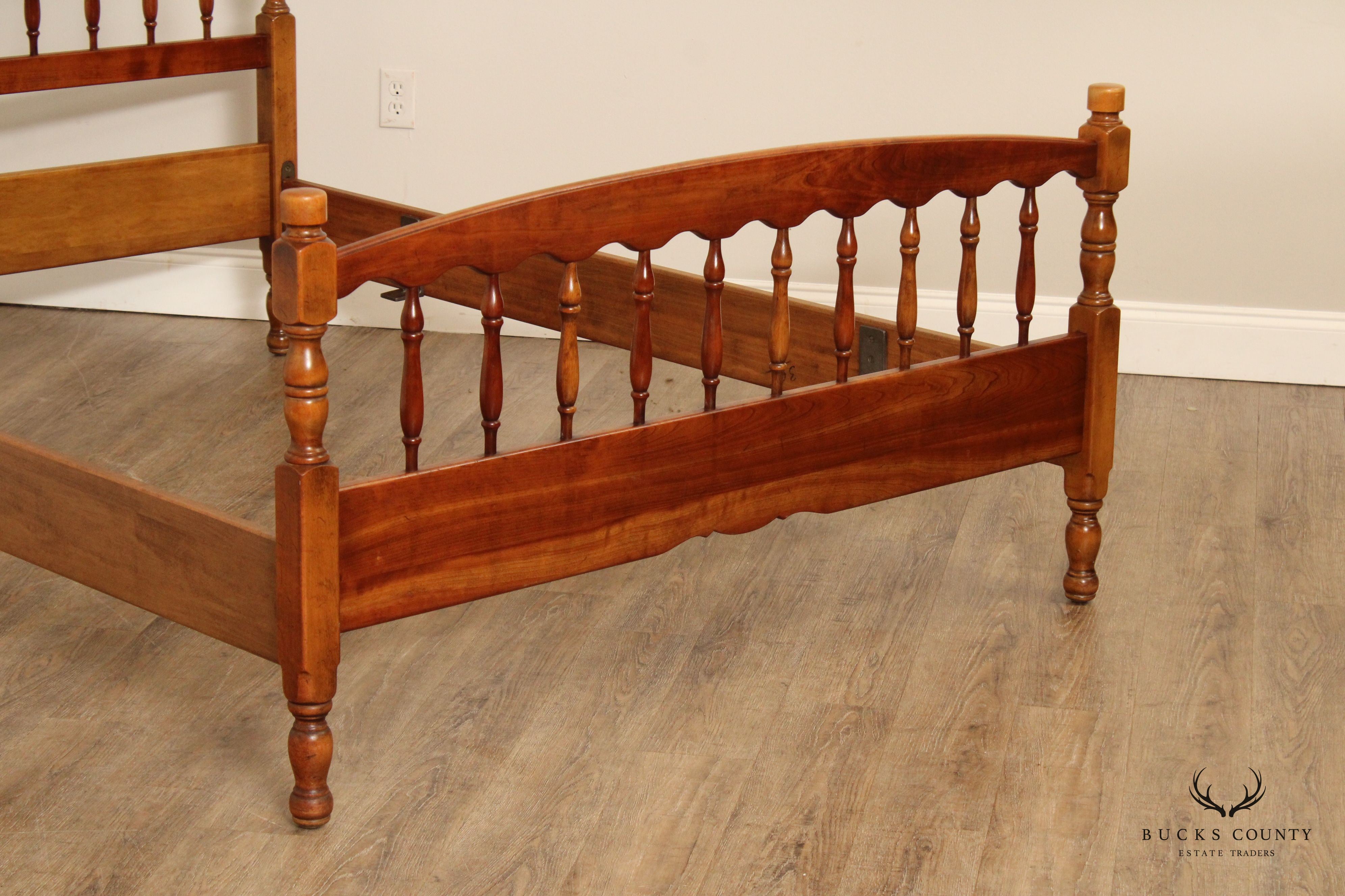 Stickley Cherry Valley Full Size Spindle Bed