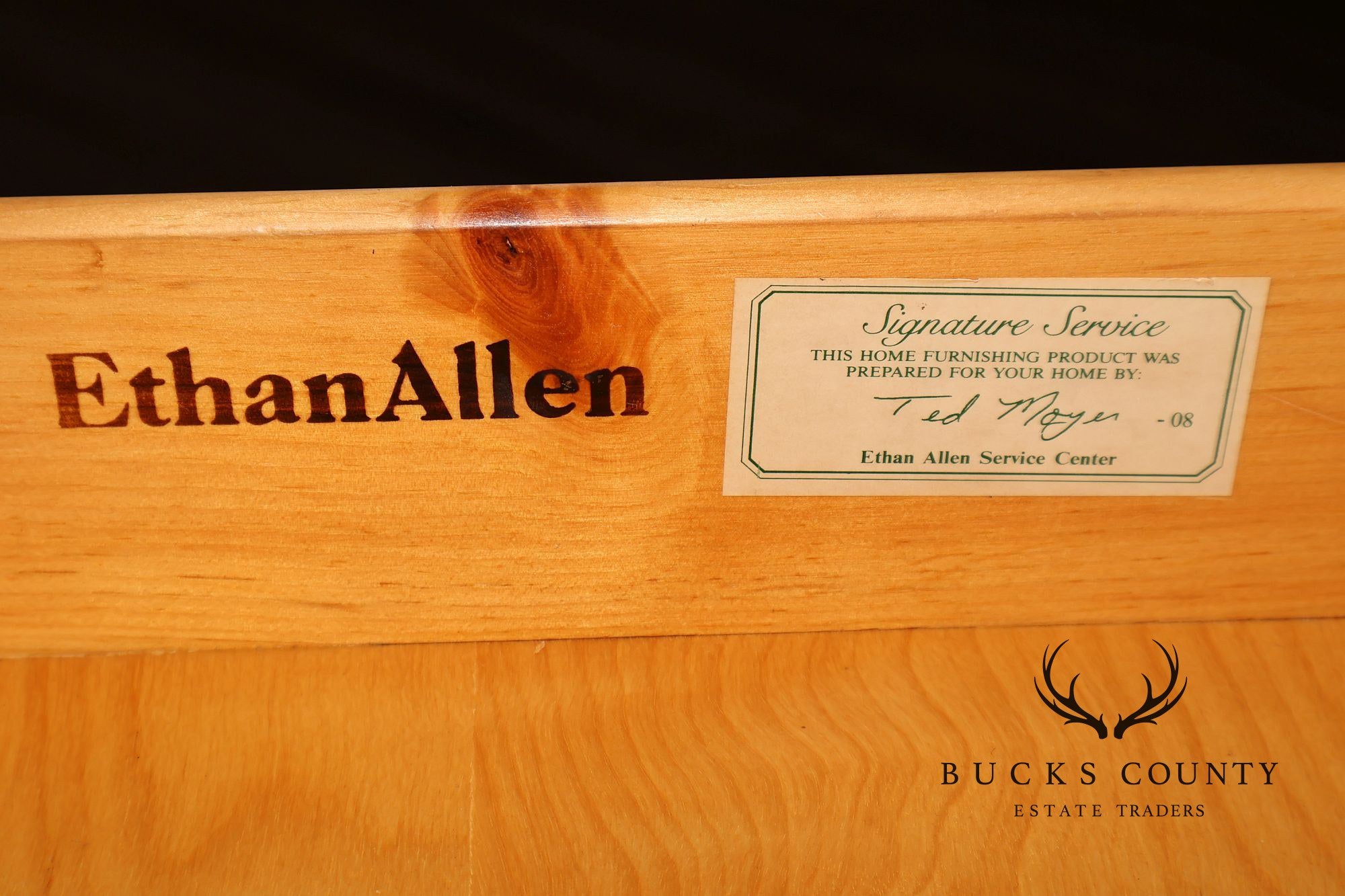 Ethan Allen Country Craftsman Pine Dresser