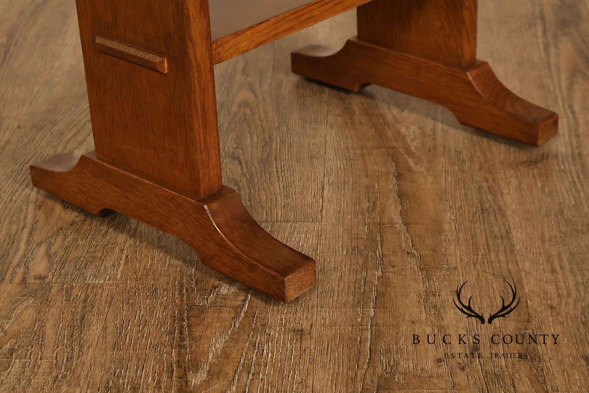 Stickley Mission Collection Oak Drop Leaf Side Table
