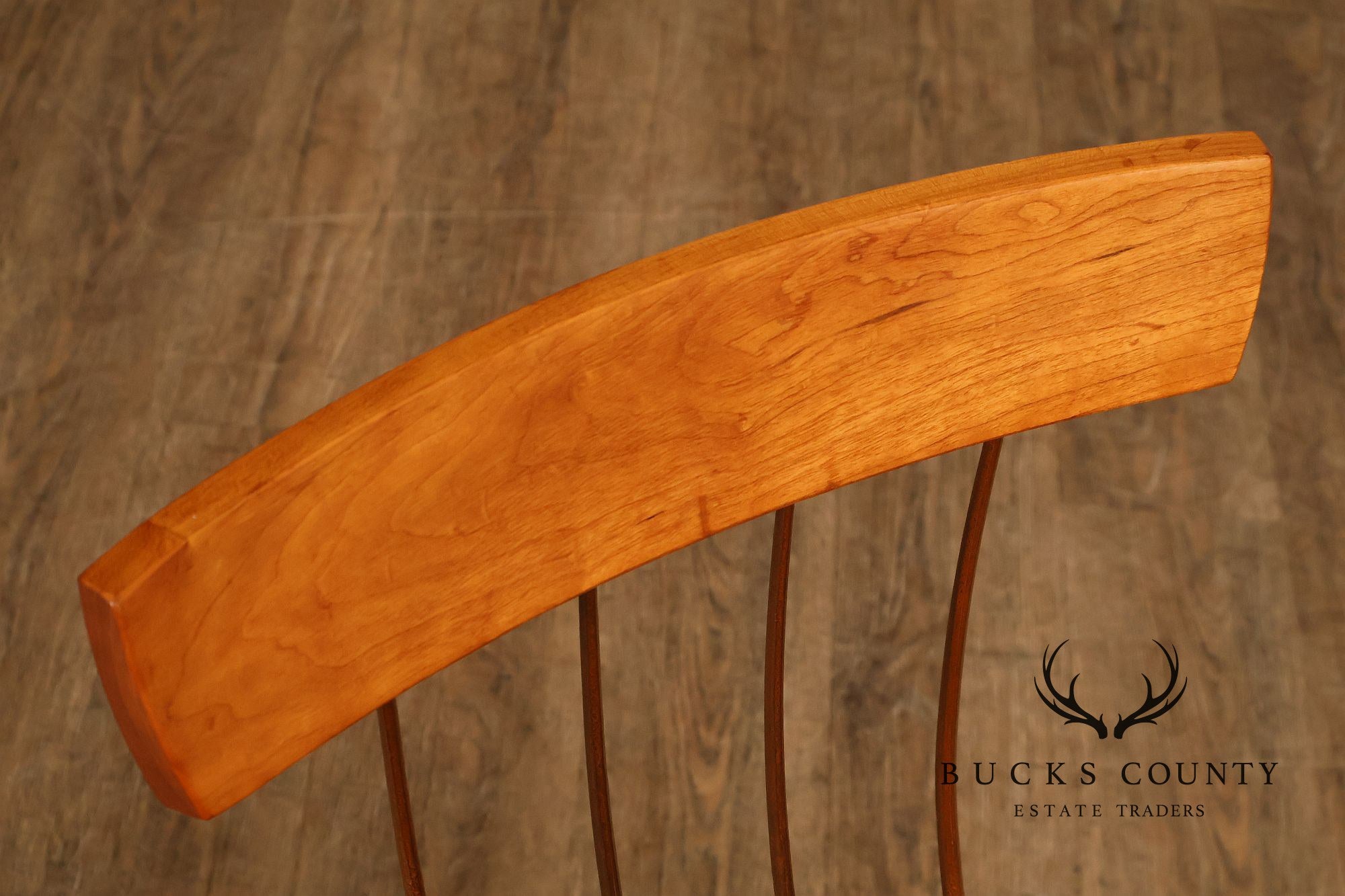 Bradford Woodworking Pair of Pitchfork Side Chairs