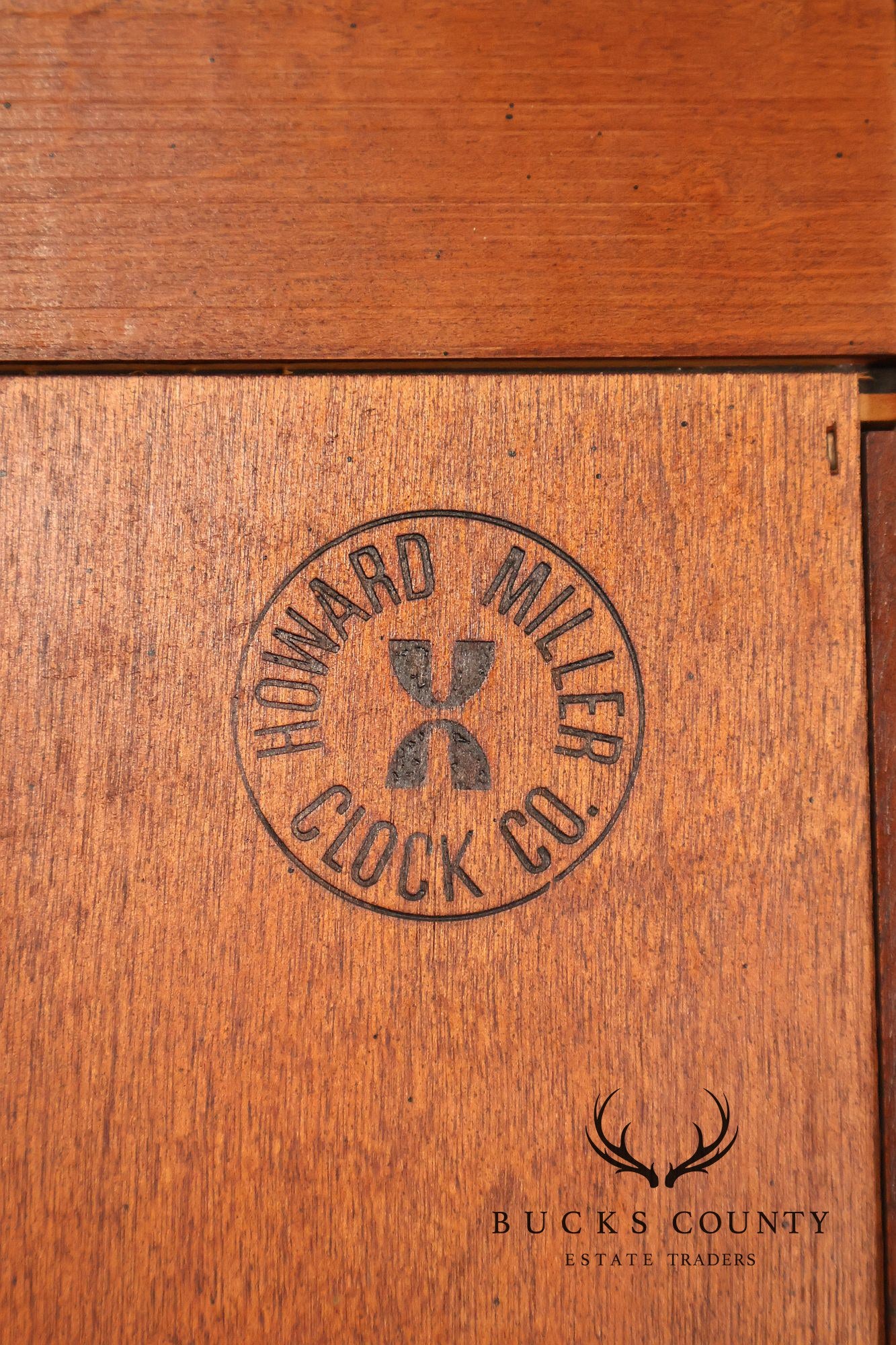 Howard Millar 3 Weight Pedalium Nautical Themed Grandfather Clock
