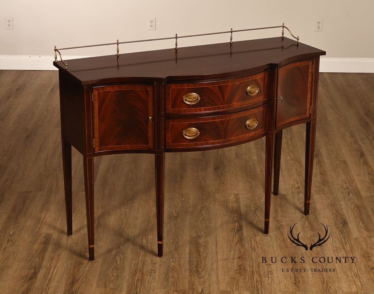 Henkel Harris Federal Style Mahogany Sideboard