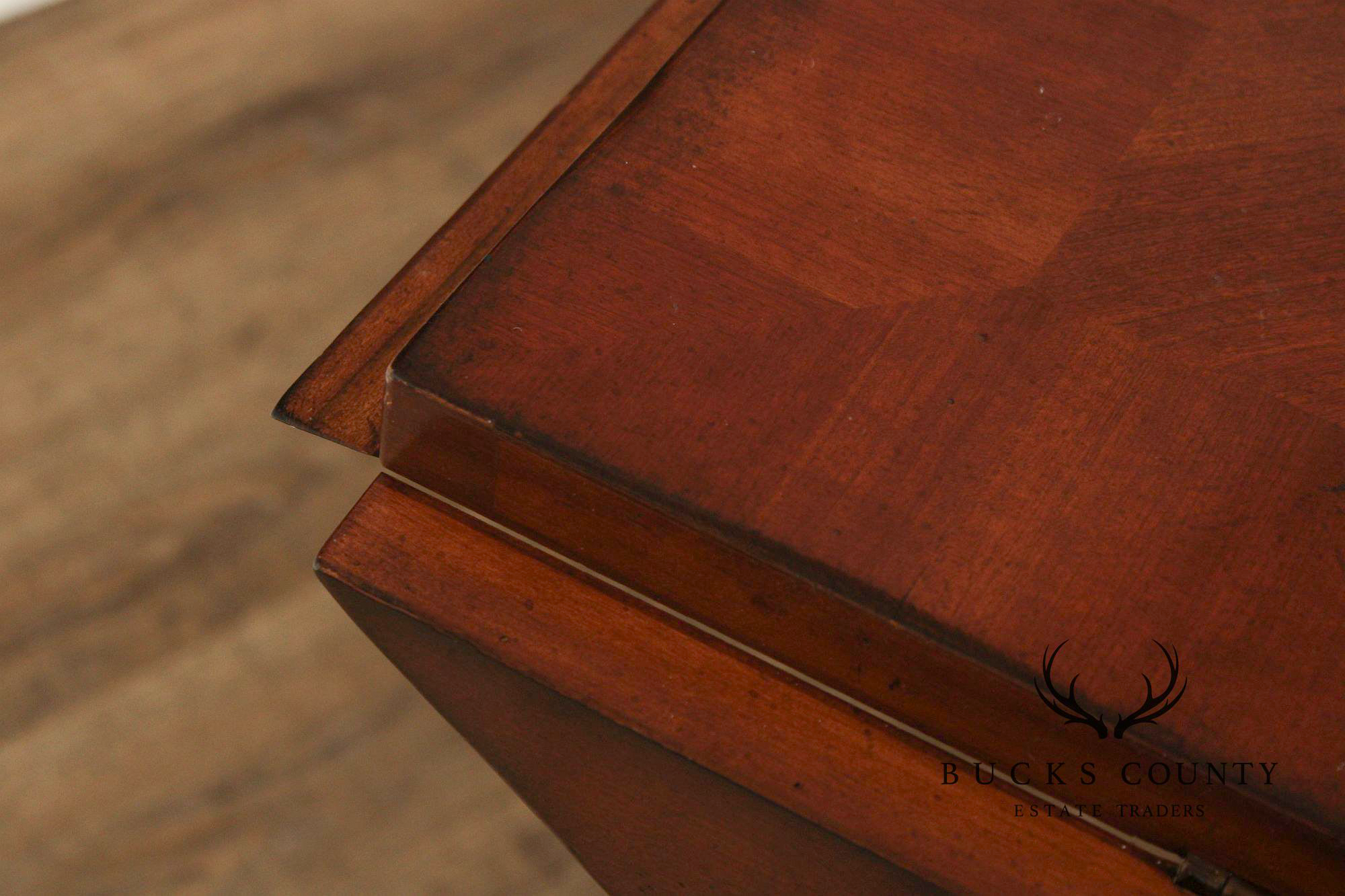 Century Furniture Mahogany Drop-Leaf Game Table