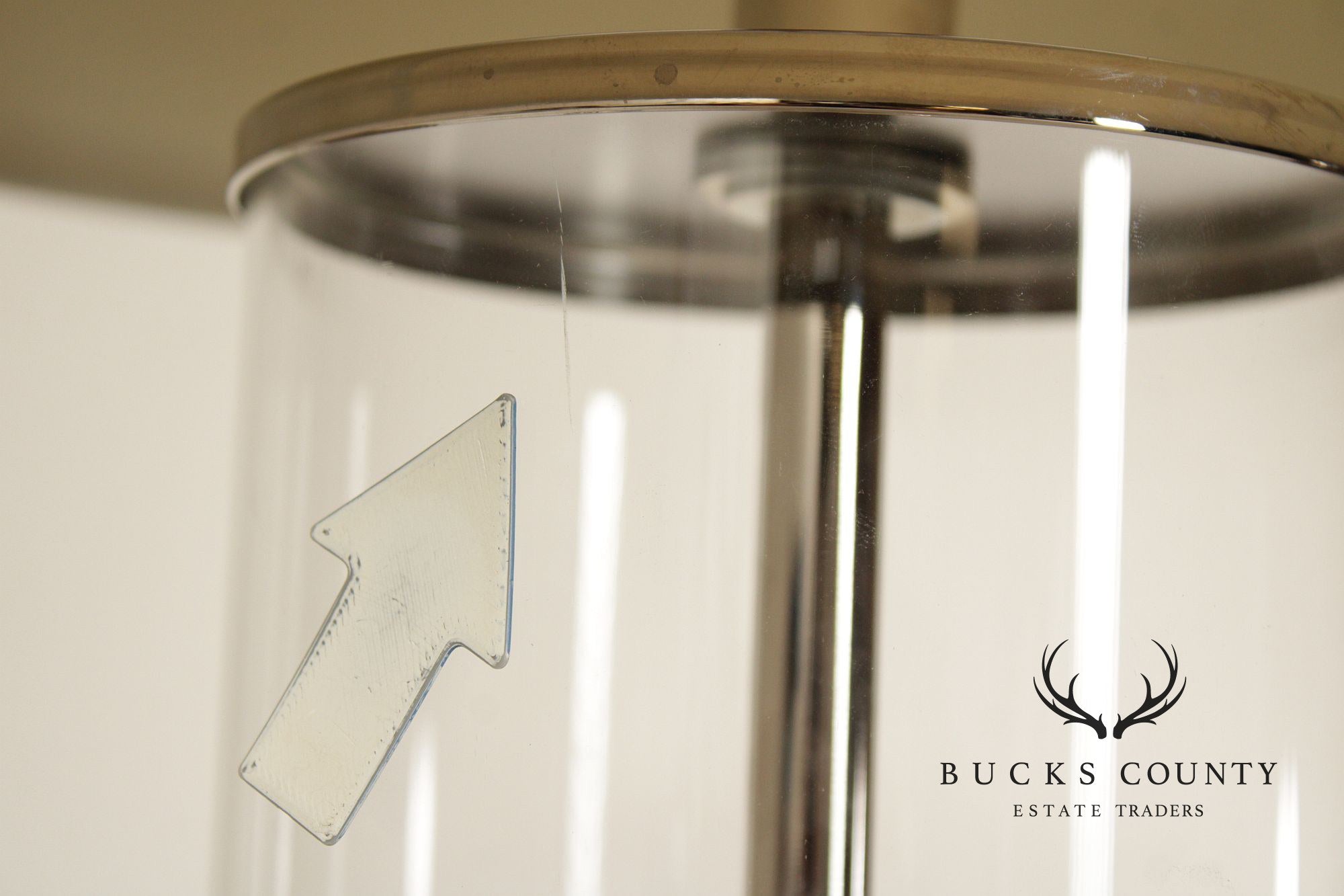 Ralph Lauren Modern 'Payton' Glass Table Lamp