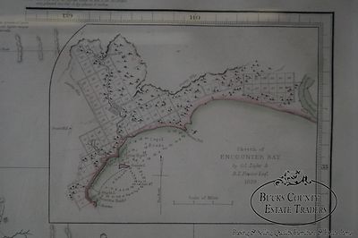 W. Graham Arader III Antique Framed Map of Australia