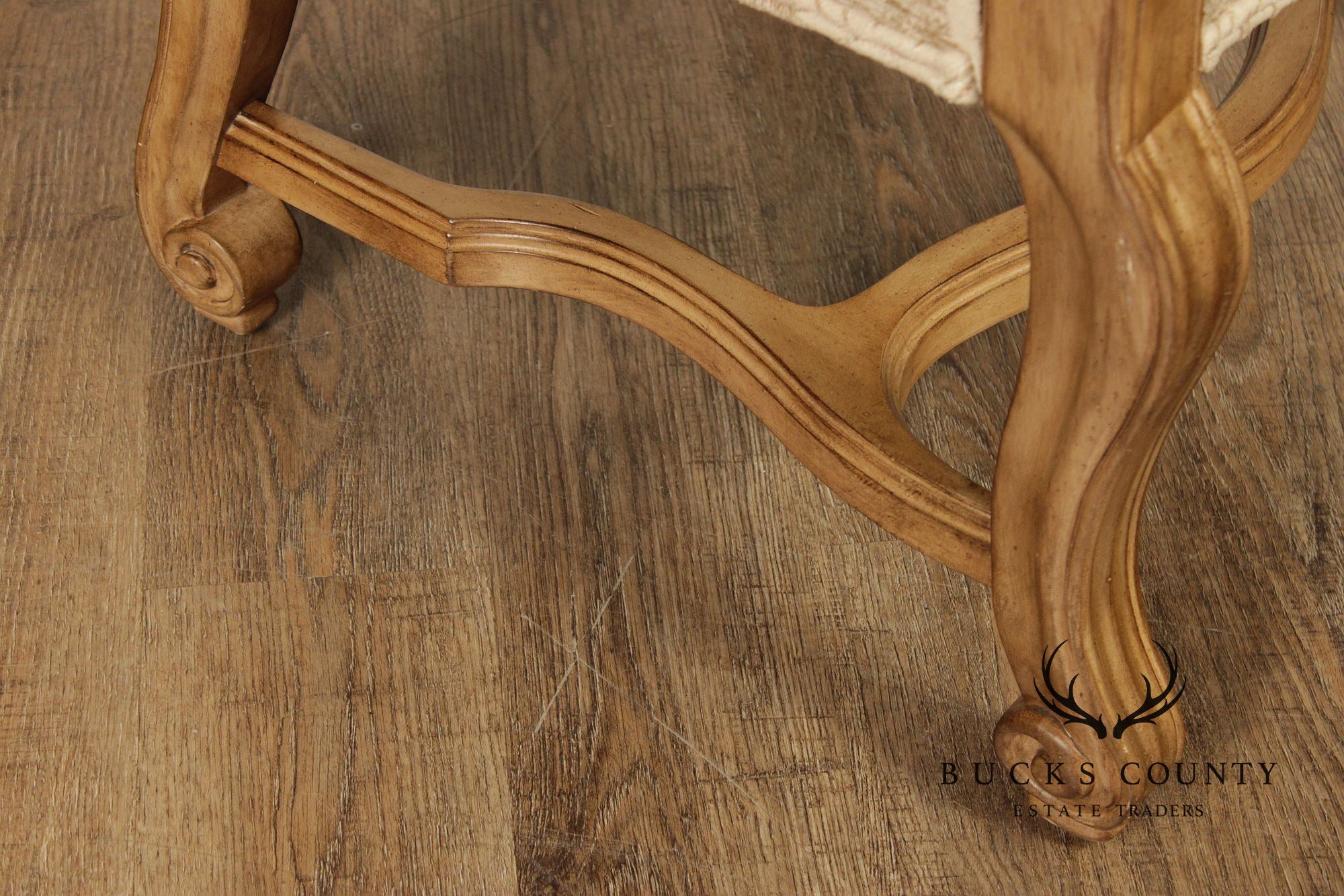 Bernhardt European Provincial Style Set Of 10 Upholstered Dining Chairs