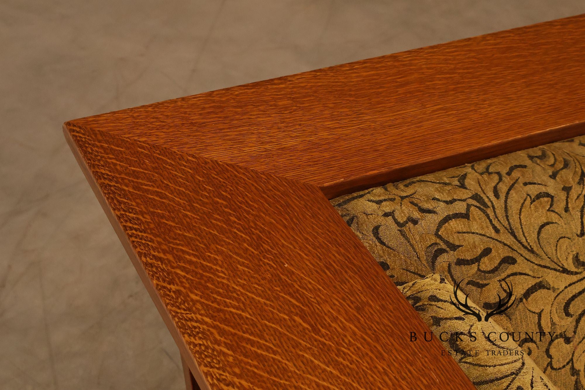 Stickley Mission Collection Oak Prairie Settle