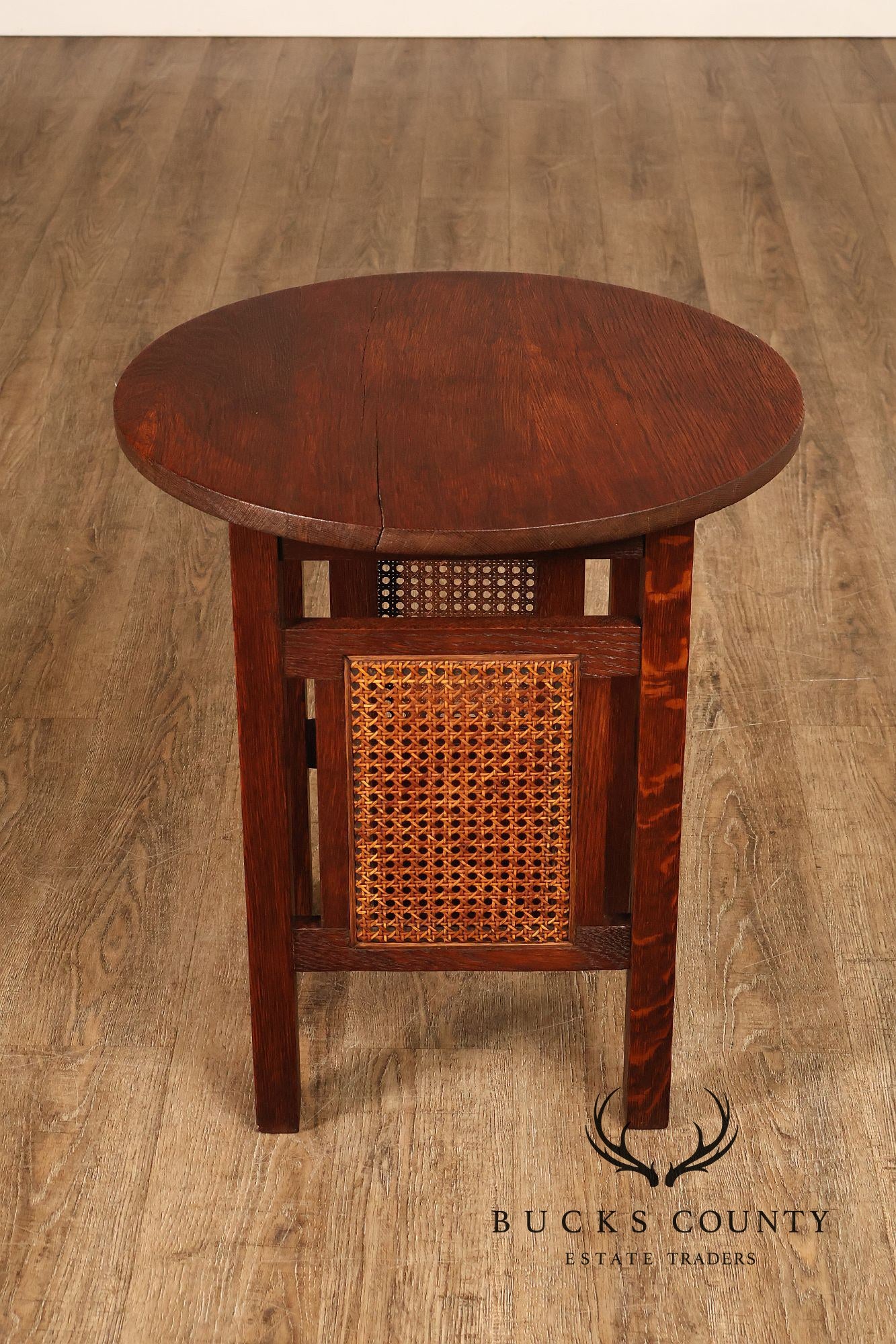 Stickley Brothers Arts And Crafts Oak Side Table