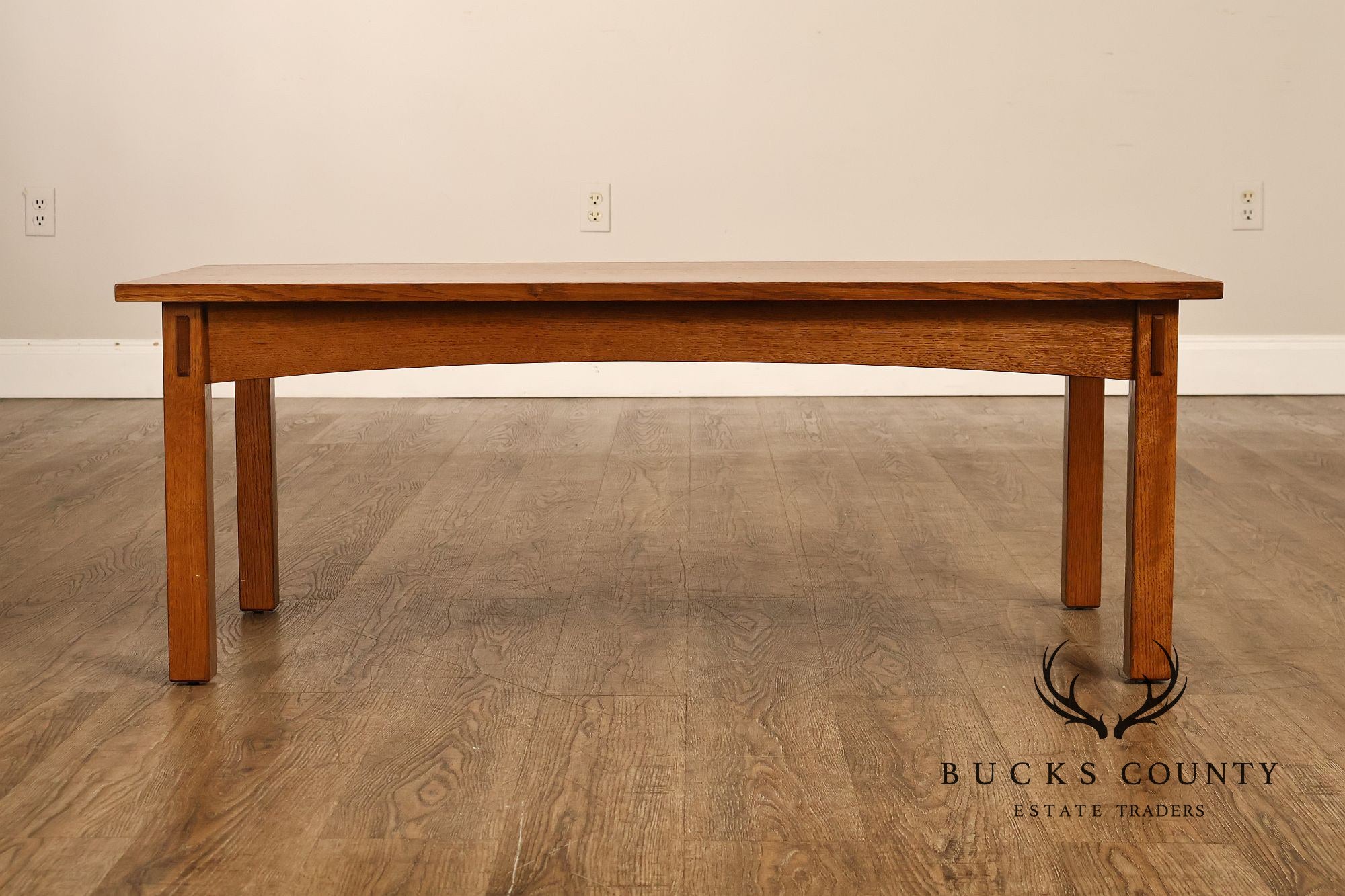Stickley Mission Collection Oak Cocktail Table