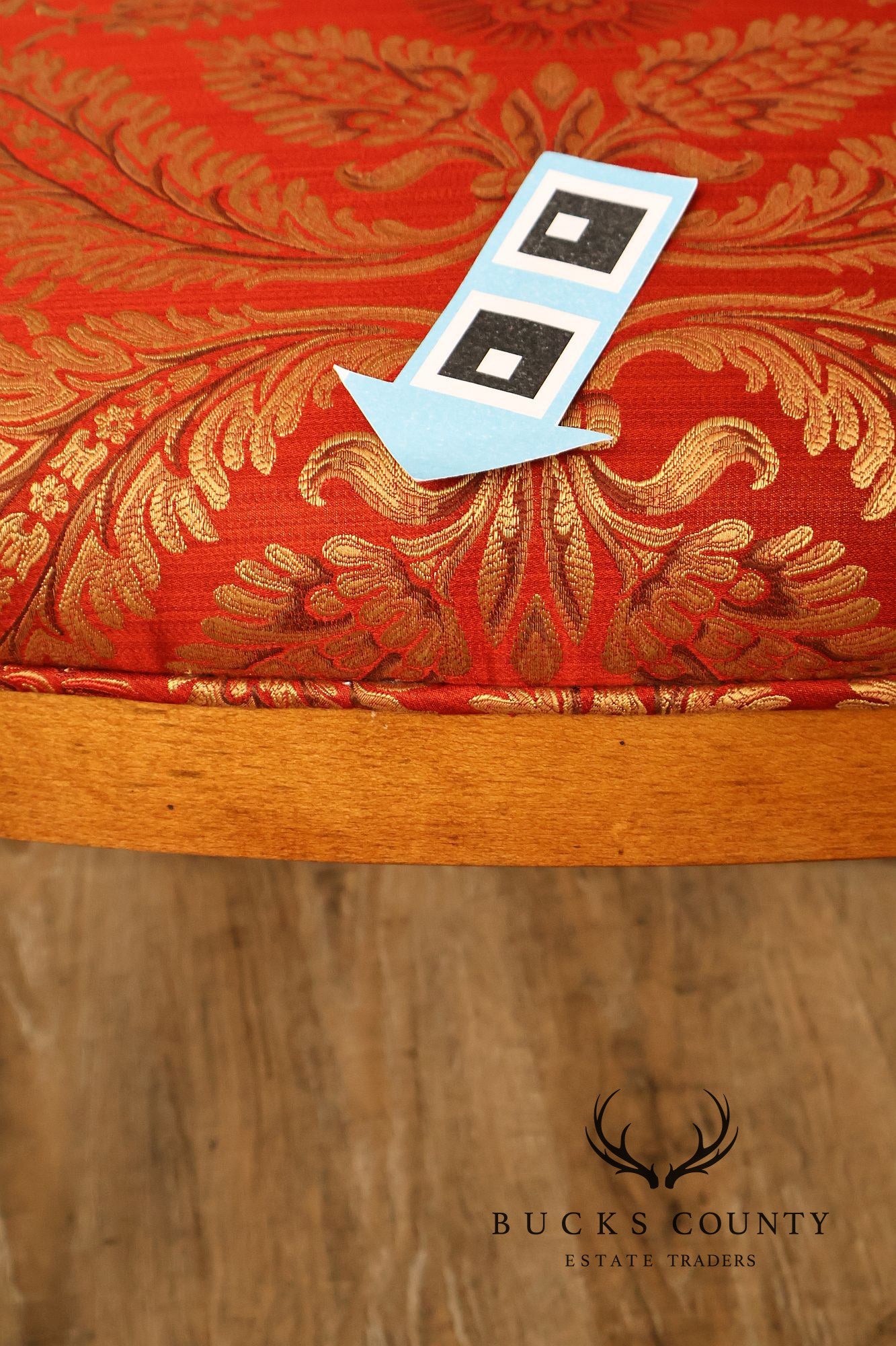 William Switzer French Empire Style Arrowback Armchair