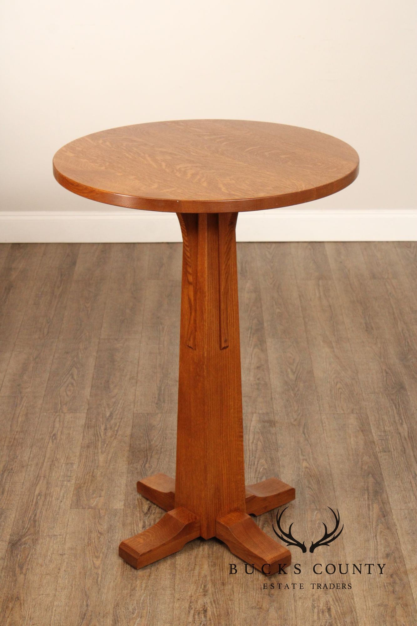 Stickley Mission Collection Oak Bistro Table