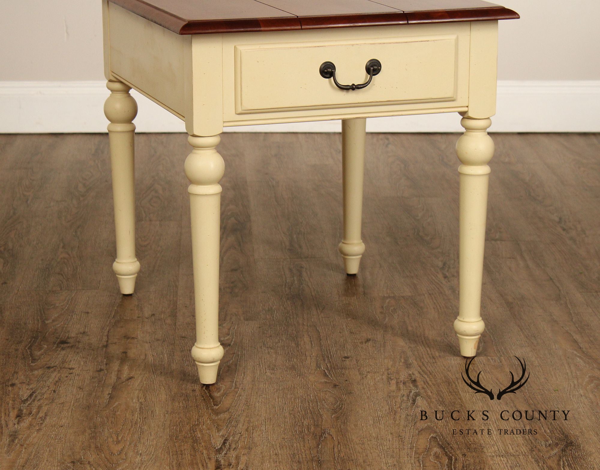 Ethan Allen 'Country Crossings' One-Drawer Side Table