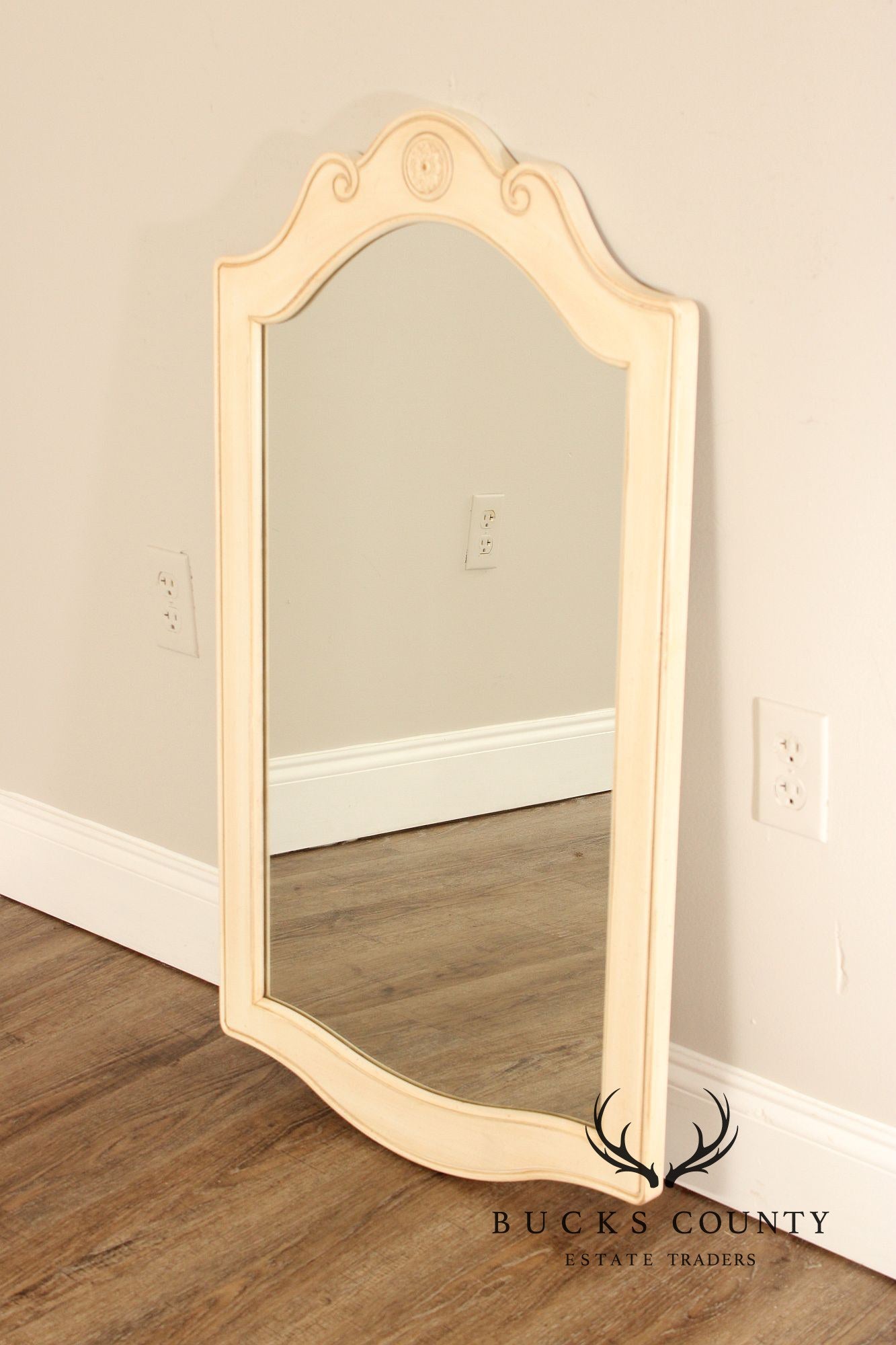 Ethan Allen French Country Style Painted Frame Wall Mirror