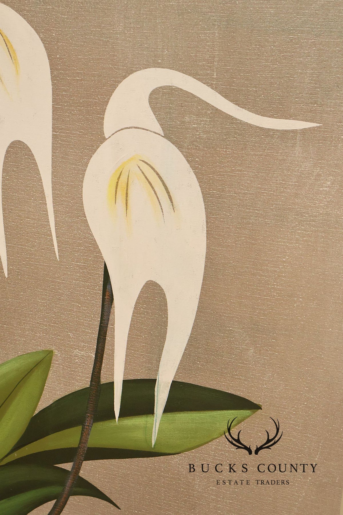 Artist Signed Floral Still-Life Painting, Orchids