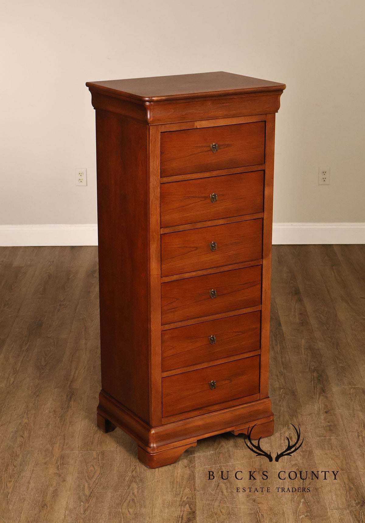 National Mt. Airy Louis Philippe Style Cherry Lingerie Chest