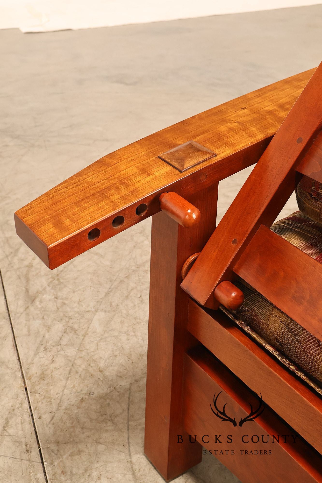Stickley Mission Collection Cherry "Gus" Morris Chair