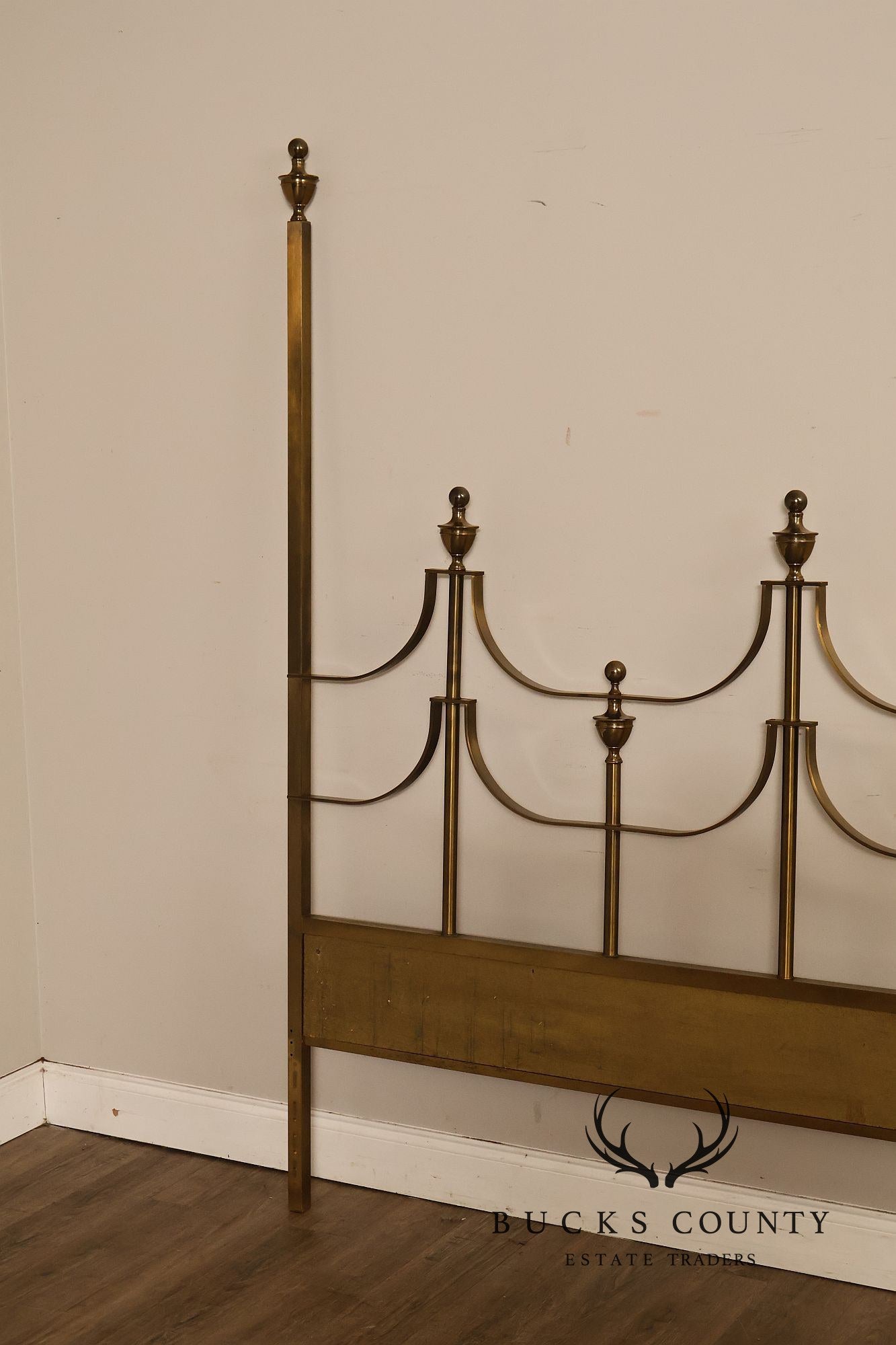 Mastercraft Vintage Brass King Headboard