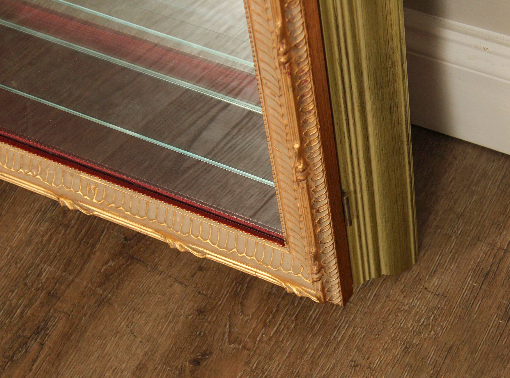 Italian Gold Framed Hanging Display Case