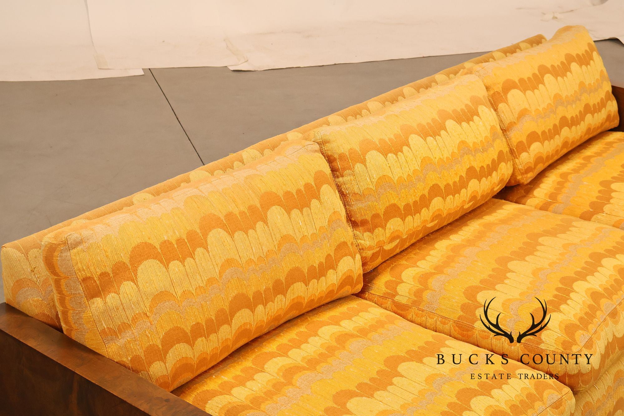 Thayer Coggin Milo Baughman Mid Century Modern Sofa