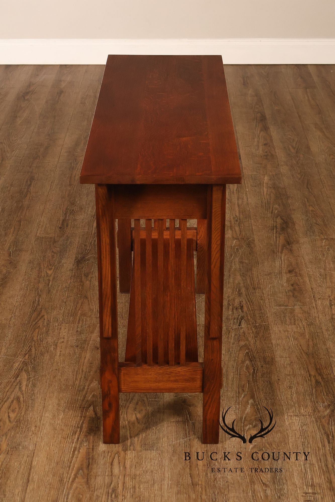 Stickley Mission Collection Oak Console Table