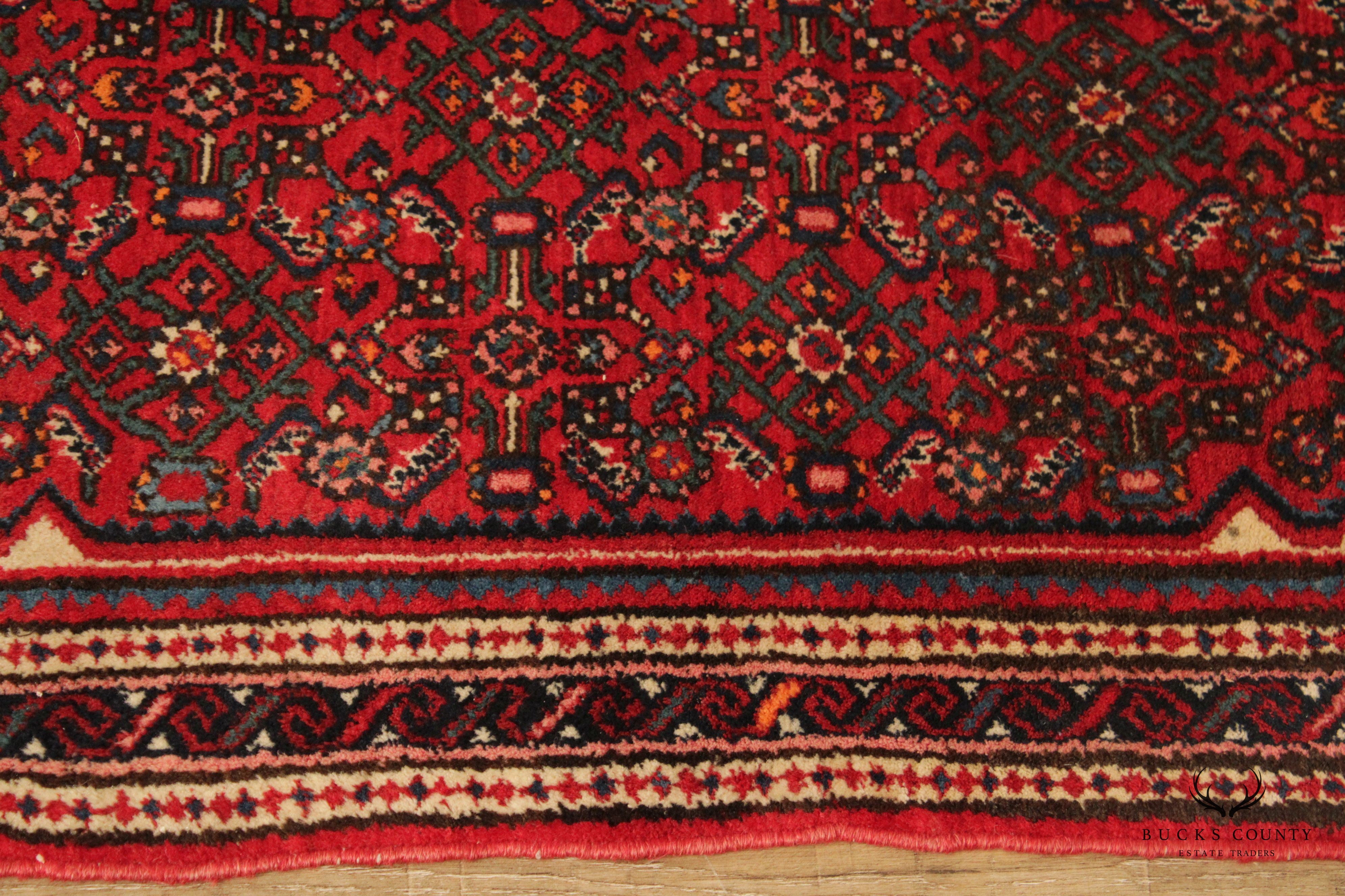 Persian Kashan Area Rug, 5' x 3'