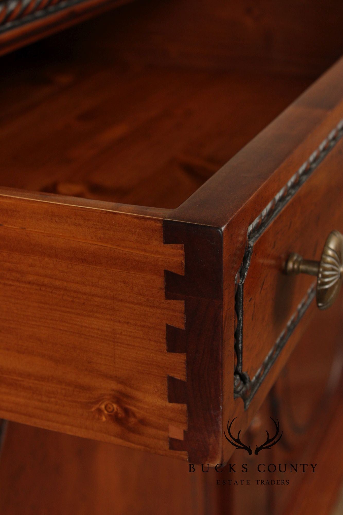 Francesco Molon XVI Century Style Walnut Carved Sideboard