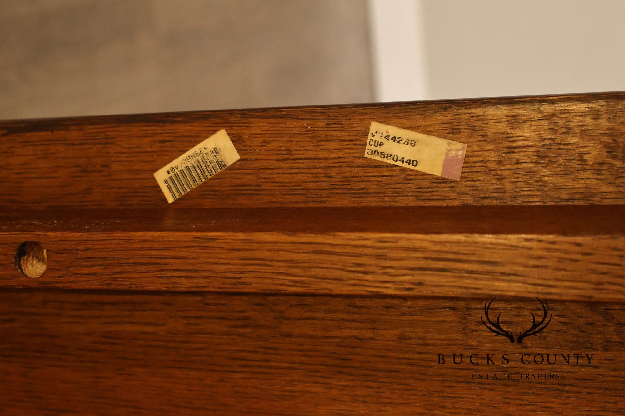 Stickley Mission Collection Oak Spindle Coffee Table