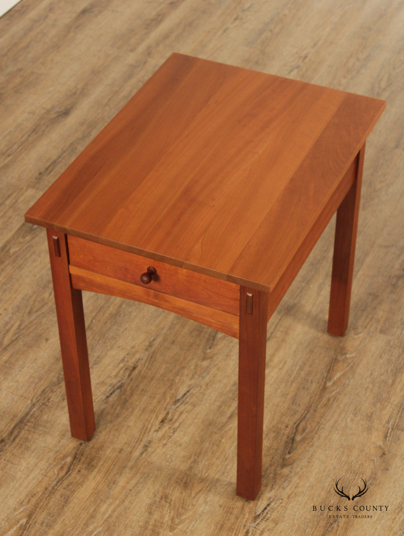 Stickley Mission Collection Cherry Rectangular End Table