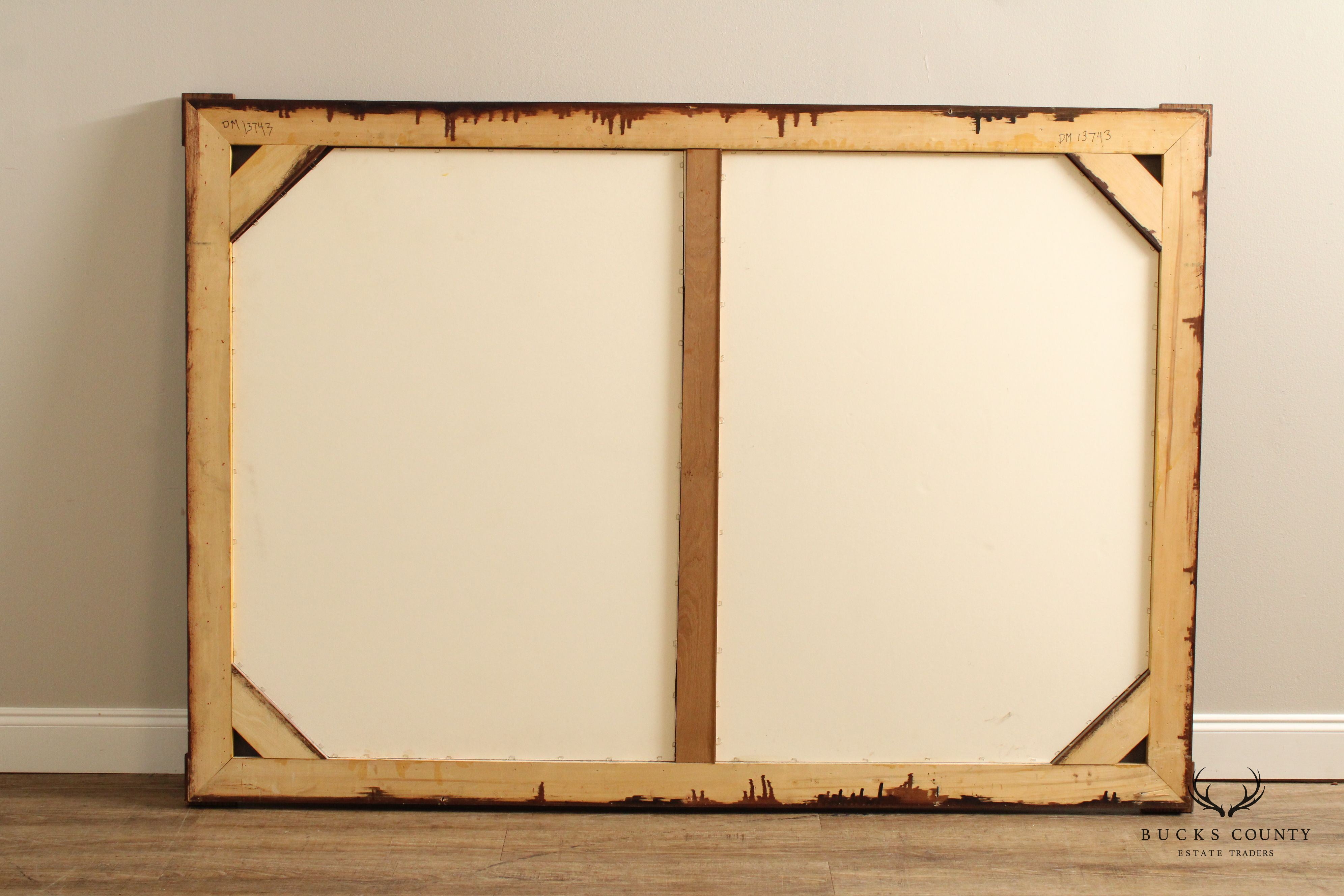 USHERS PALE ALE LARGE REVERSE PAINTED BAR MIRROR