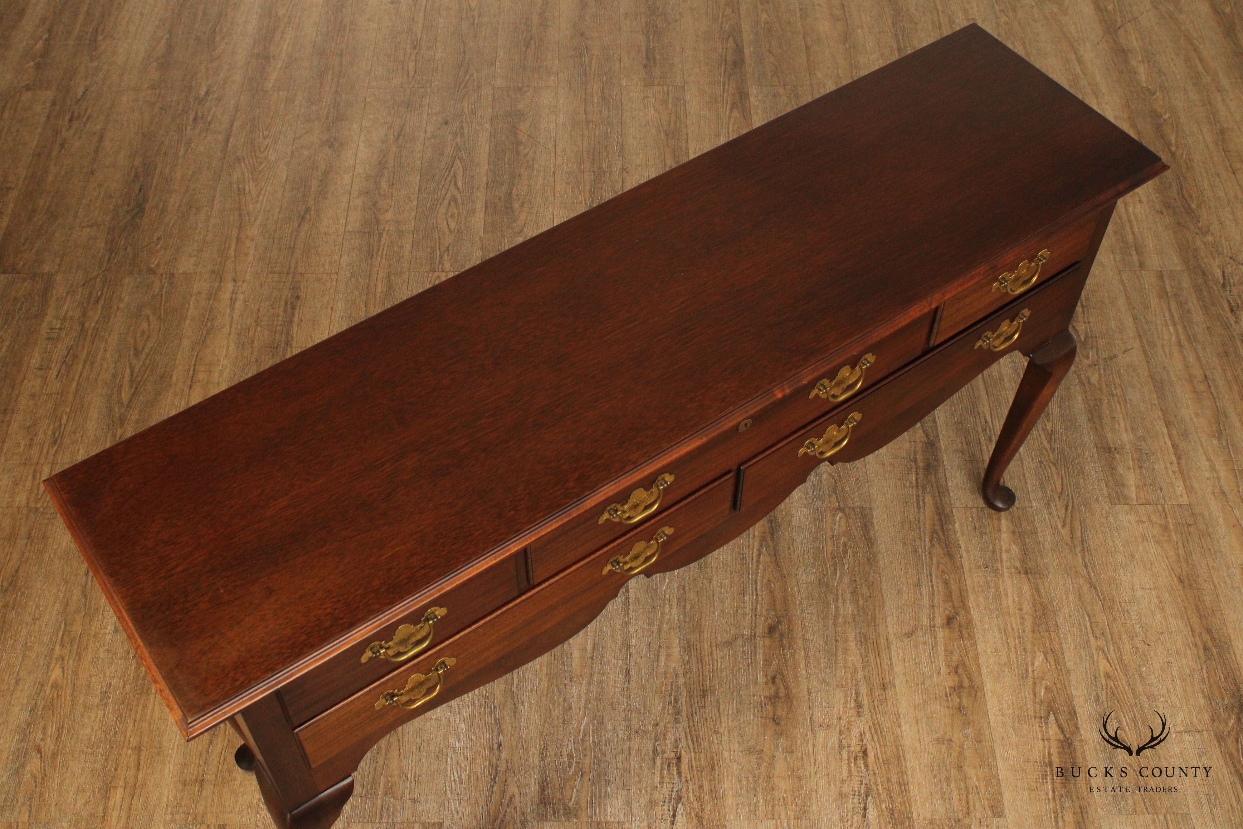 Madison Square Queen Anne Style Mahogany Server