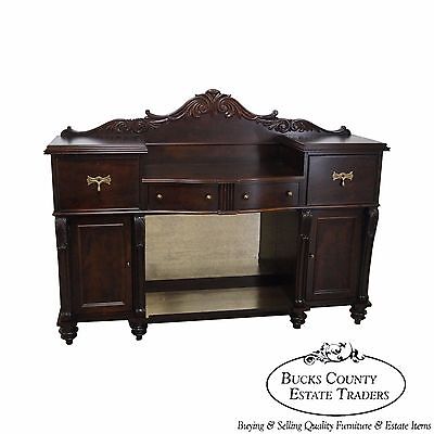 Classical Style Mahogany Sideboard by Stanley