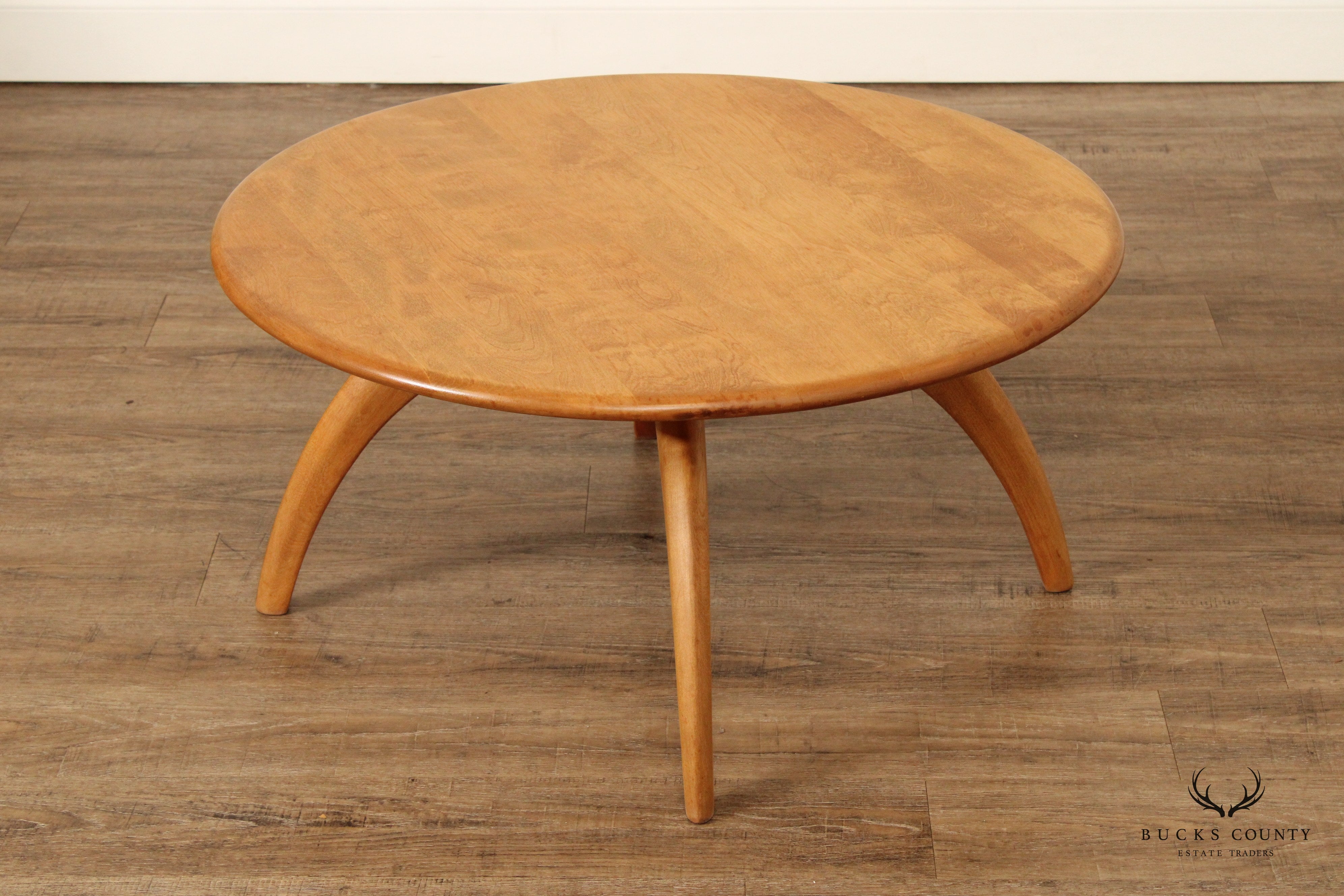 Heywood Wakefield Mid Century Modern Lazy Susan Cocktail Table