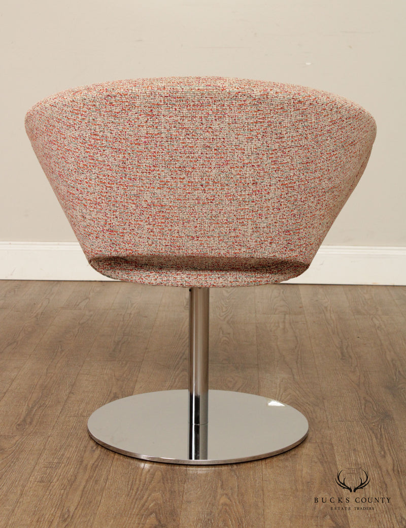 Davis Mid Century Modern Style 'Lipse Too' Swivel Lounge Chair