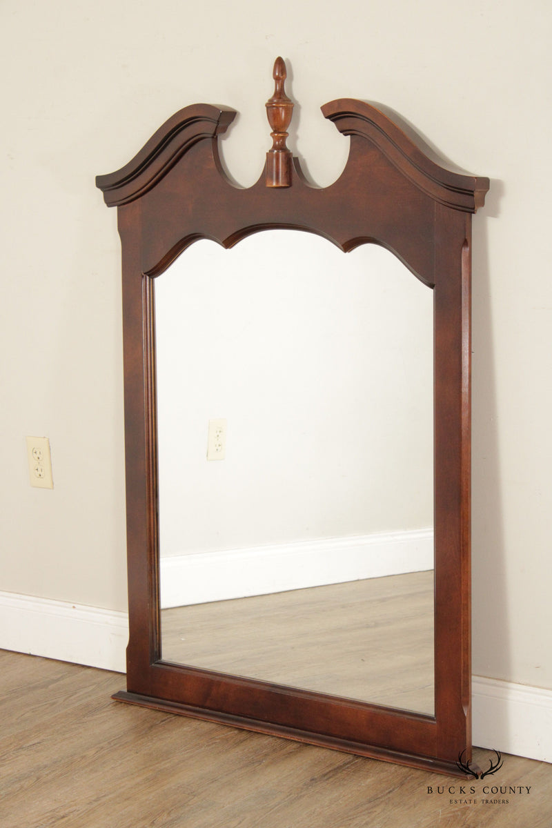 Kincaid Furniture Chippendale Style Pediment Wall Mirror