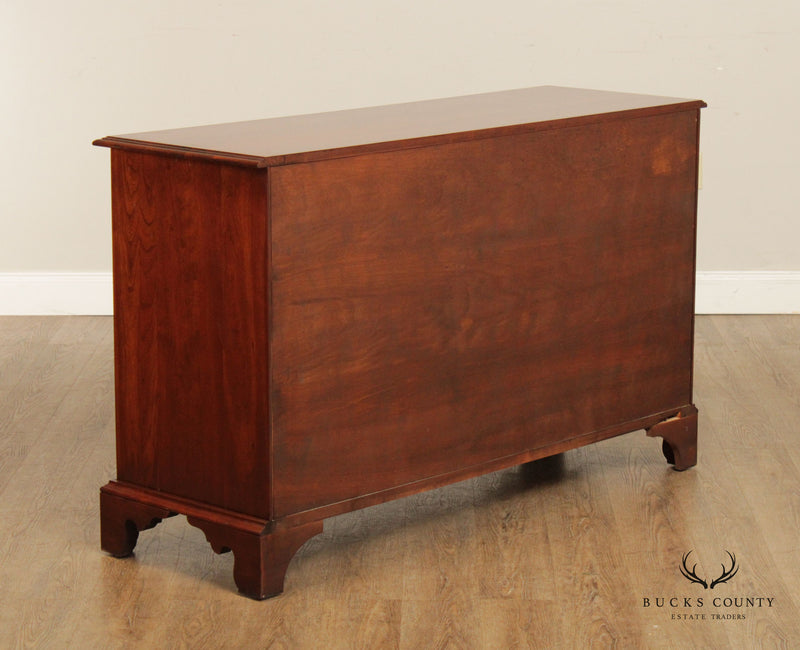 Harden Chippendale Style Cherry Double Dresser