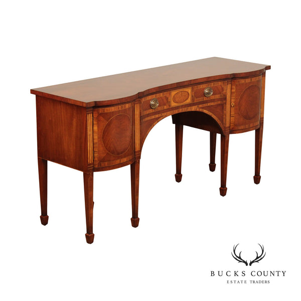 Smith and Watson Vintage Federal Style Inlaid Mahogany Sideboard