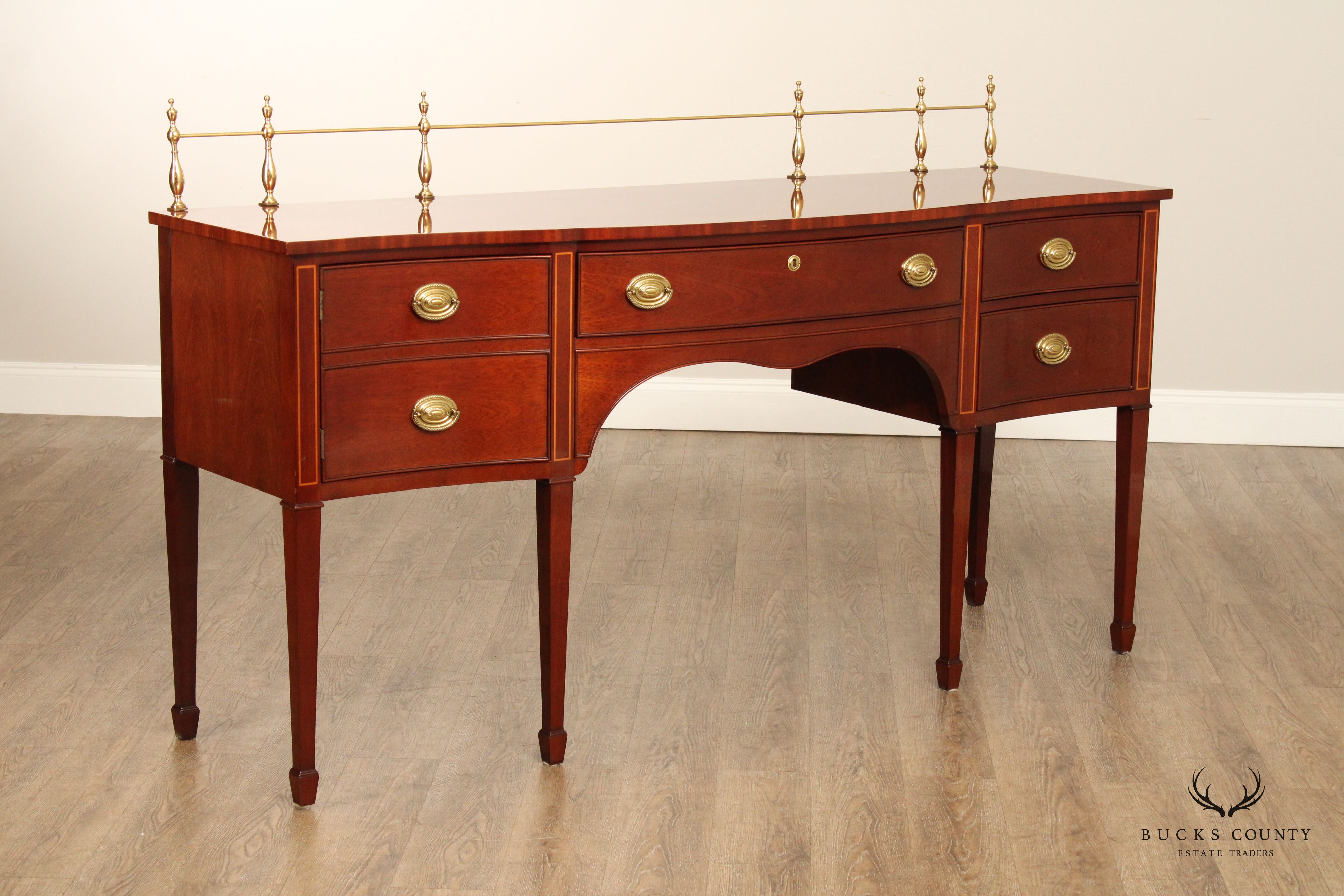 Kindel Furniture Hepplewhite Style Mahogany Sideboard