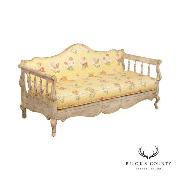 Berkeley Hall Collection French Country Style Distress Painted Sofa