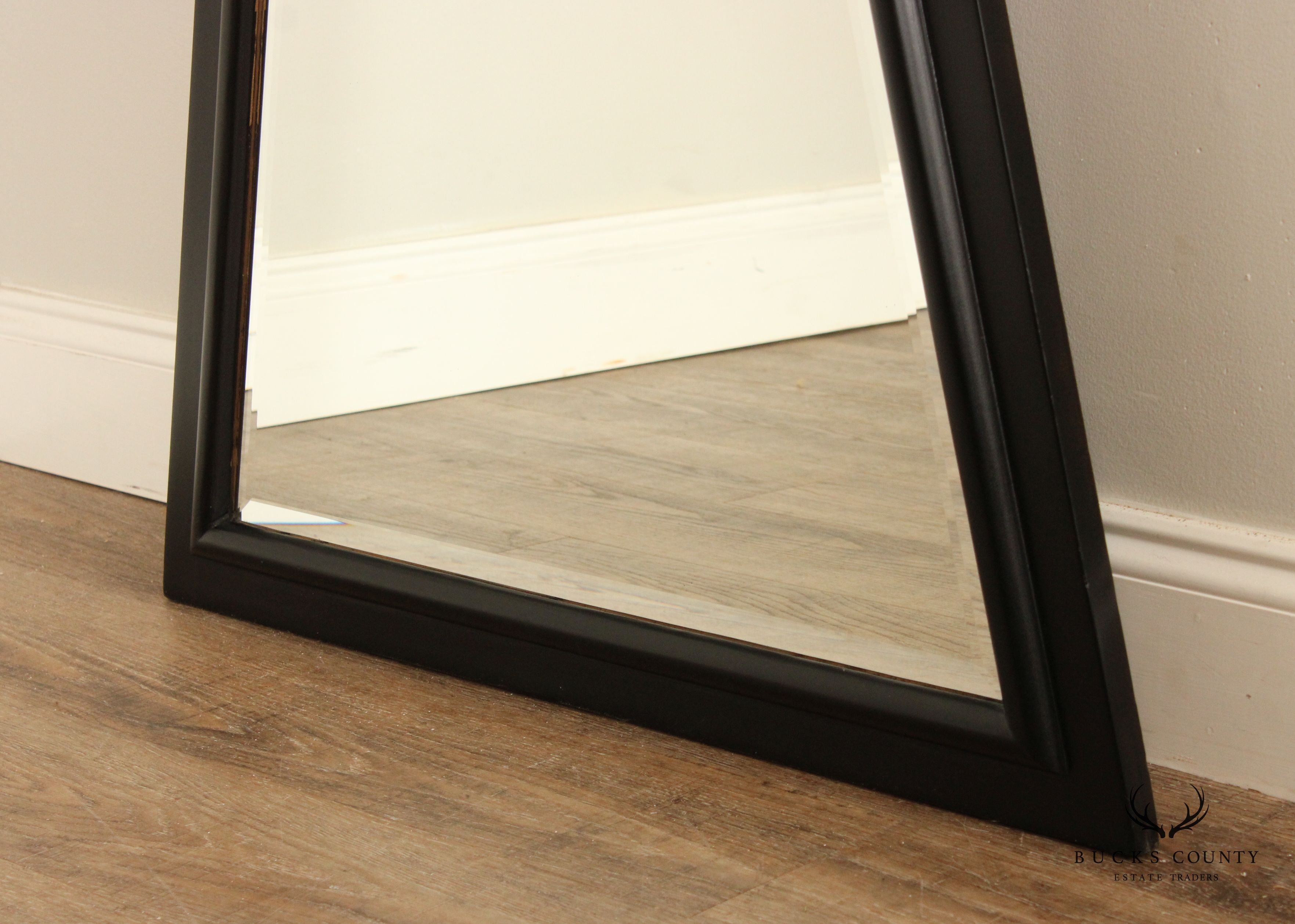 Post Modern Keyhole Full Length Beveled Mirror