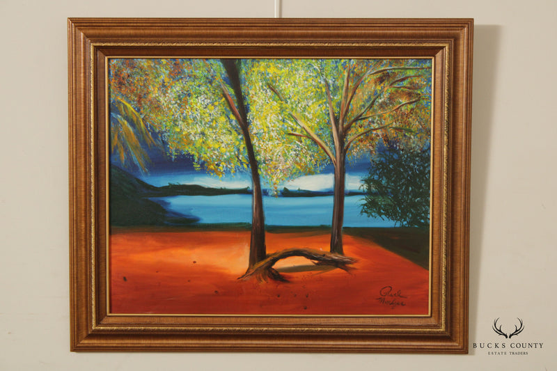 Pearl Mintzer Landscape Original Oil Painting
