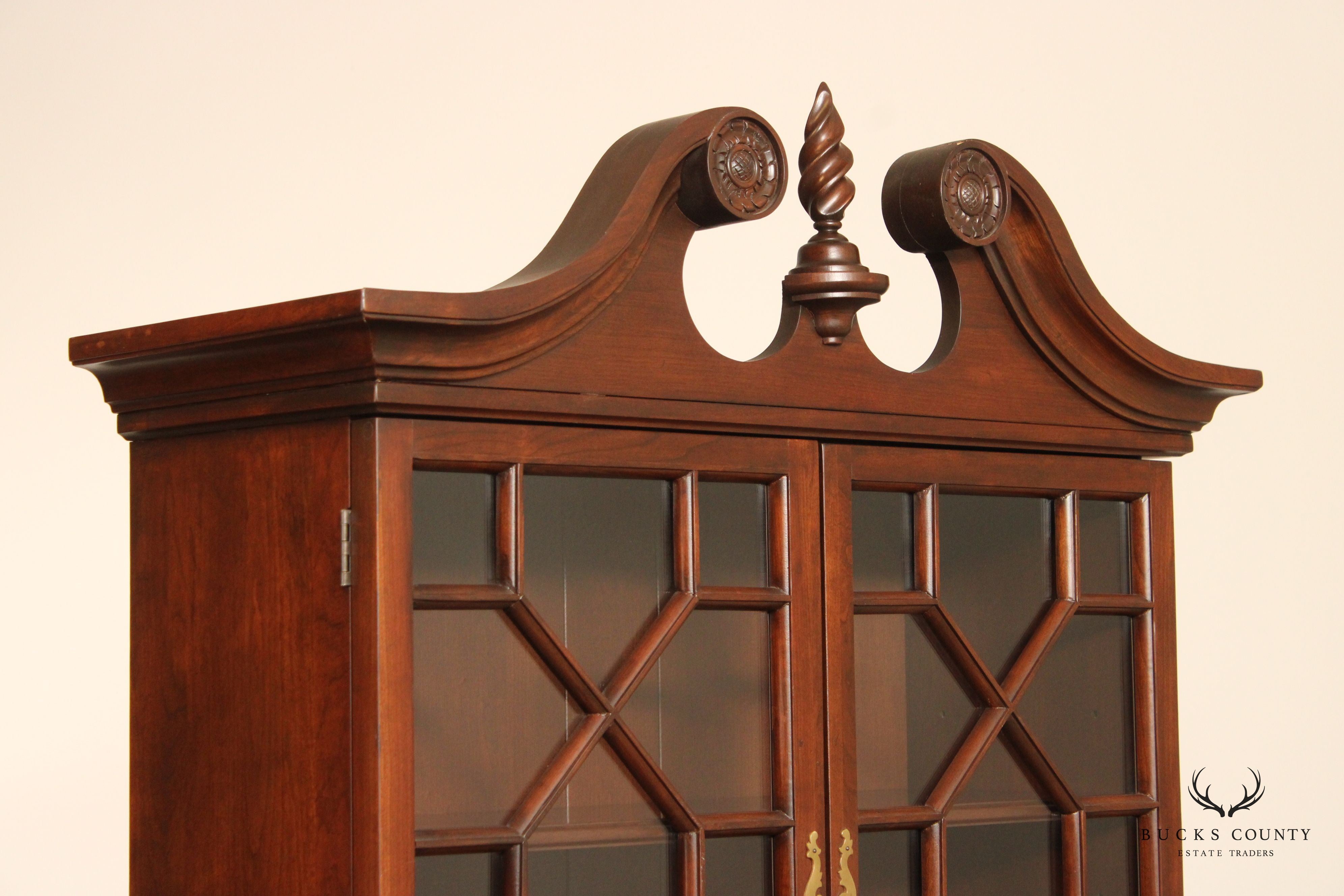 Harden Chippendale Style Blockfront Secretary Desk