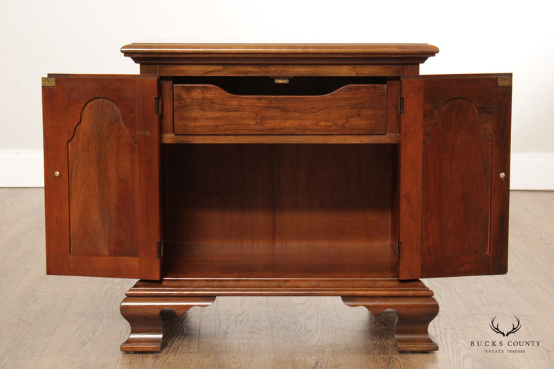Pennsylvania House Pair Cherry Cabinet Nightstands