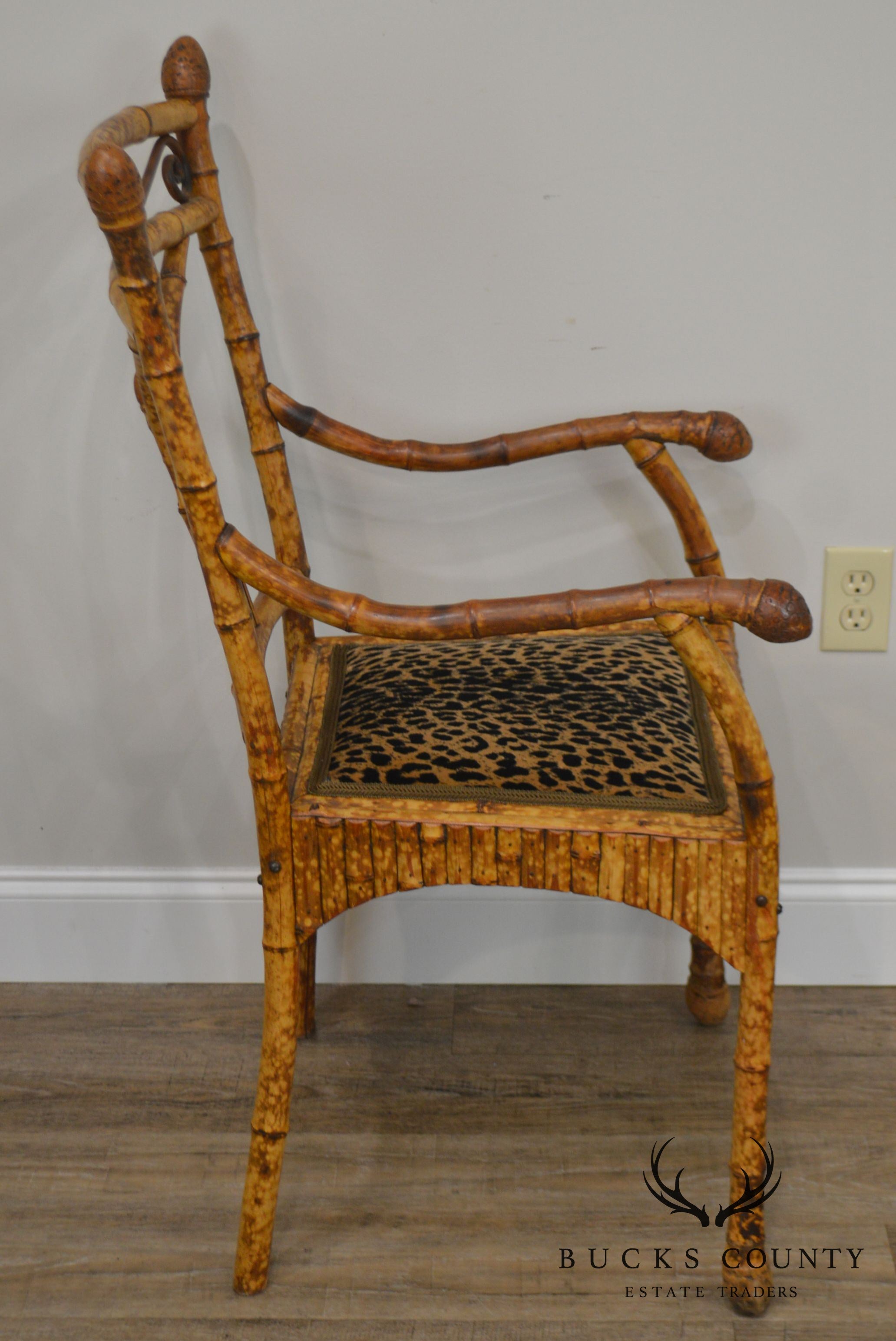 Antique 19th Century English Victorian Armchair