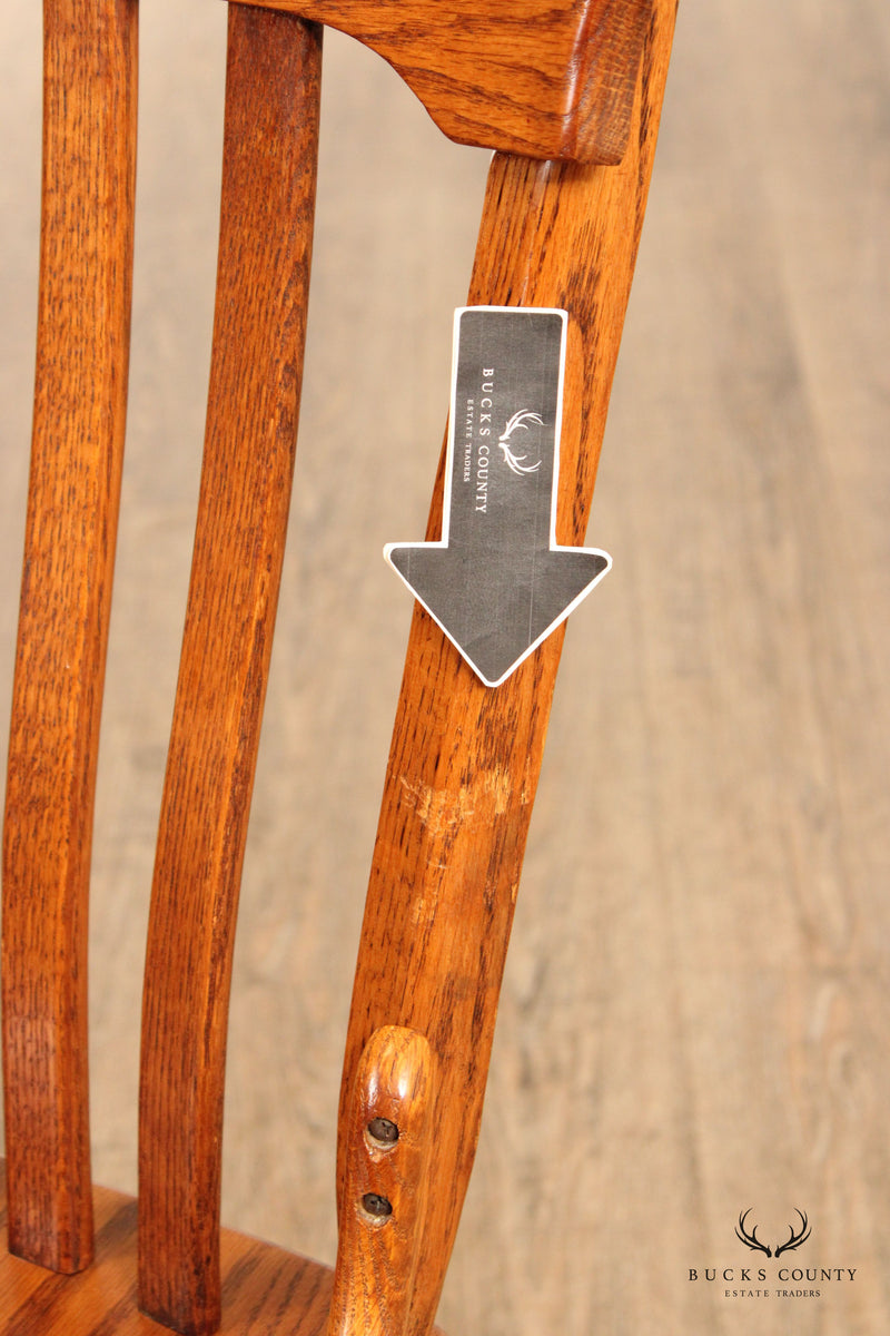 Winners Only Oak Roll Top Executive Desk With Chair Bucks County