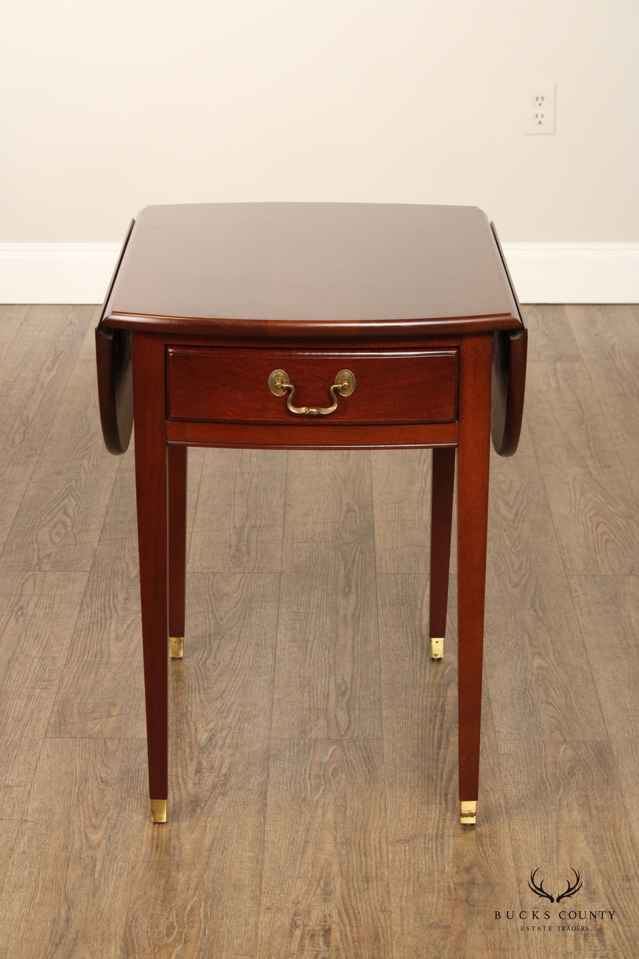 Link Taylor Heirloom Vintage Pembroke Federal Style Side Table